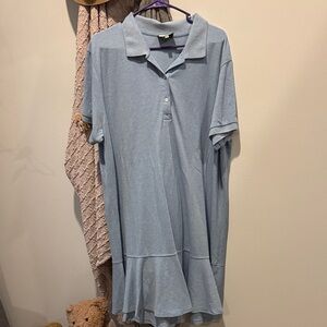 Tuckernuck Pale Blue Polo Sweater